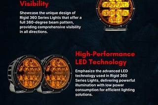 Rigid 360 Series Lights