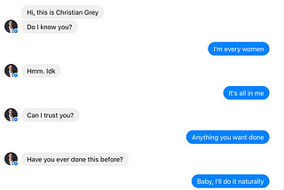 What Happened When I Spoke to the Christian Grey ChatBot Using Chaka Khan’s “I’m Every Woman”