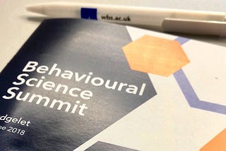 Highlights from Behavioural Science Summit 2018 at Warwick B-School