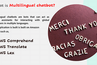 Multilingual Chatbot Using Amazon Lex