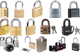 Lots of padlocks