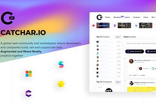 Ukrainians launched Catchar.IO marketplace for AR projects