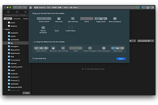 How to customize TablePlus experiences on Mac