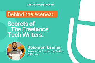 Secrets of the freelance tech writers with Solomon