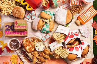 Top 5 fast food chains in Texas