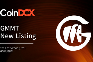 [LISTING] GMMT New Listed on CoinDCX