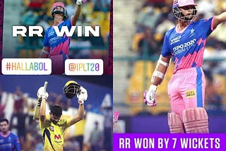 IPL2021: M-47 || Rajasthan Vs Chennai — Royals Win Stunned Super Kings !!