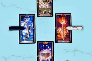 How were the classic tarot decks created?