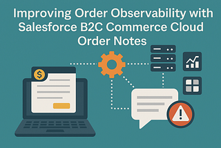 Improving Order Observability with Salesforce B2C Commerce Cloud Order Notes