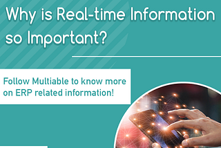 Boost Productivity for Operation & Field Staffs by using Mobile Apps III — Real-time information