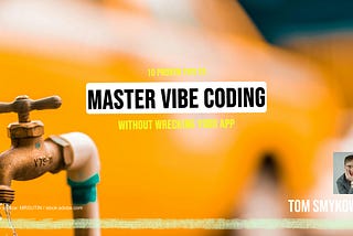 10 Proven Tips to Master Vibe Coding (Without Wrecking Your App)