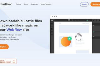 Lottieflow — The Icon Interaction for Webflow Websites