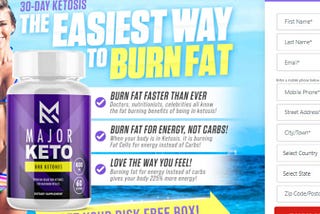 Major Keto — Weight Loss Benefits, Reviews, Results And Ingredients