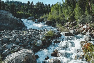 The Rush of the Fast-Flowing River