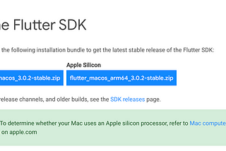 How to install Flutter on M1 Chip mac OS