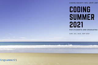 Coding Summer 2021
