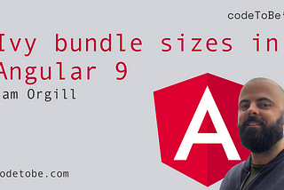 Angular 9 bundle sizes with Ivy