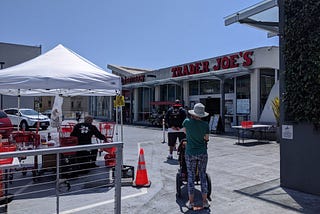 Foodline at Trader Joes in San Francisco