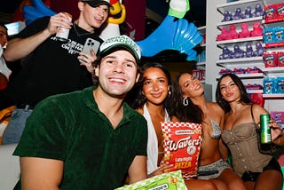 David Dobrik Took Over IT’SUGAR in Chicago for a Lollapalooza Afterparty To Celebrate The Debut of…