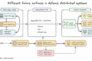 Why Distributed Systems Fail Differently in Defence Environments