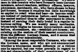 Sunday Laws: The culture war between German Americans and Anglo Americans