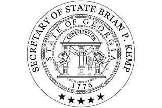 An Open Letter to the Georgia Secretary of State