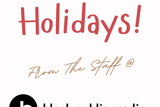 Season’s Greetings