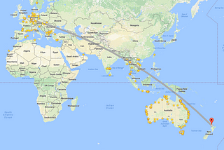 Die längschte Reise — Neuseeland