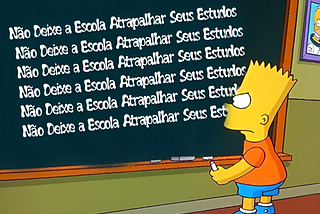 Não deixe a escola atrapalhar seus estudos
