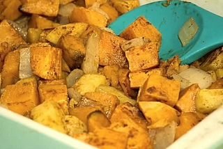 Side Dish — Sweet Potatoes — Roasted Sweets