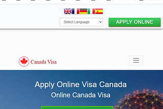 FOR PORTUGAL CITIZENS CANADA Government of Canada Electronic Travel Authority — Canada ETA —…