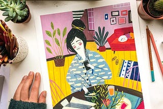 A tribute to self-acceptance and positivism: Fotini Tikkou — Children’s Books Illustrator