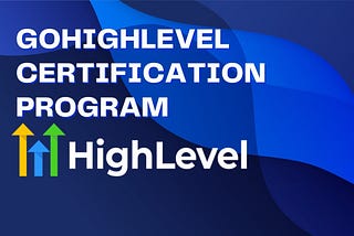 gohighlevel certification program