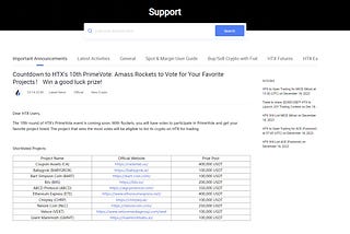 We have increased the HTX voting bonus pool of $ETE for Top 1.
