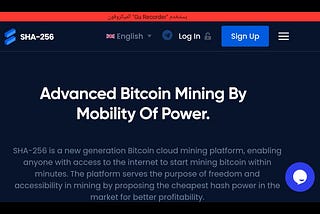 Sha-256 MINING BITCOIN AND REFFERRAL AFFLIATION.