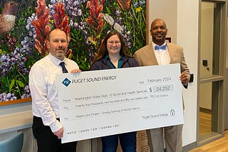 DSHS receives $24K energy rebate from Puget Sound Energy for new construction