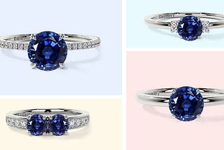 Top 6 Blue Sapphire Engagement Rings in 2024