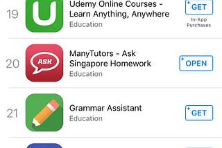 Ask.ManyTutors is now in the List of Top 20 Education Apps