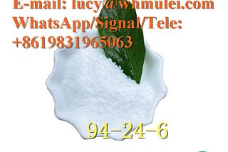 Tetracaine 94–24–6 Local Anesthetic Chemical Raw Powder for Pain Killer