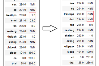 How to fill missing values in the dataset?