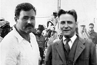 Ernest Hemingway and F. Scott Fitzgerald Hit the Road