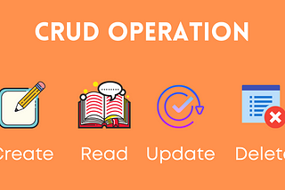 What is CRUD Operation?