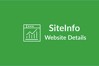Extract website details — Siteinfo [Product Launch]