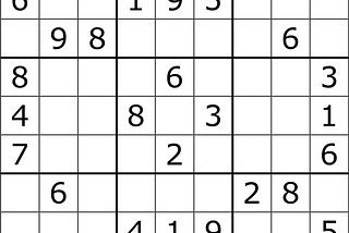 Building a Simple Sudoku Solver in Python with numPy