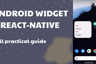 Android Widget with React-Native
