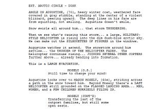 Page One: “The Midnight Sky” (2020)
