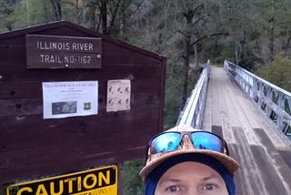 Photo album from FKT Attempt of the Illinois River Trail (Oregon)