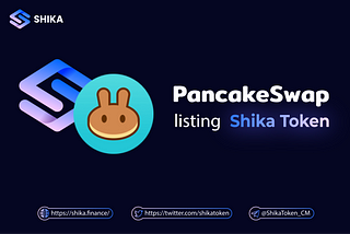 ➡️Shika Token officially listed on Pancakeswap