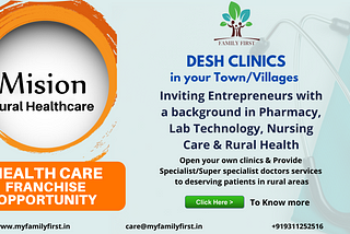Franchise Opportunities in Healthcare | DESH Clinics