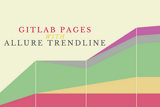 Generating Allure Trendline on Gitlab Pages